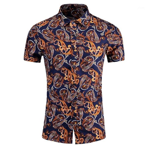 

home&nest fashion men's leisure digital print stitching short sleeve t-shirt casual plus size creative men's t-shirt summer1, White;black