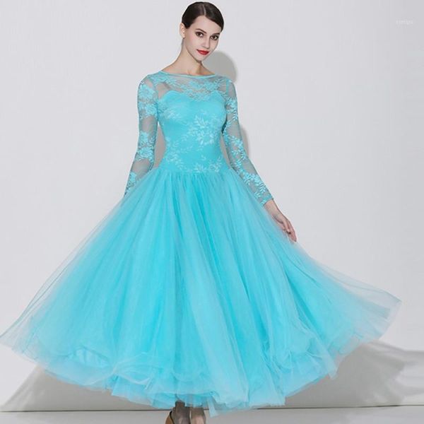 

standard ballroom dress woman ballroom dance competition dresses waltz dance dress swing costume women wear lace1, Black;red