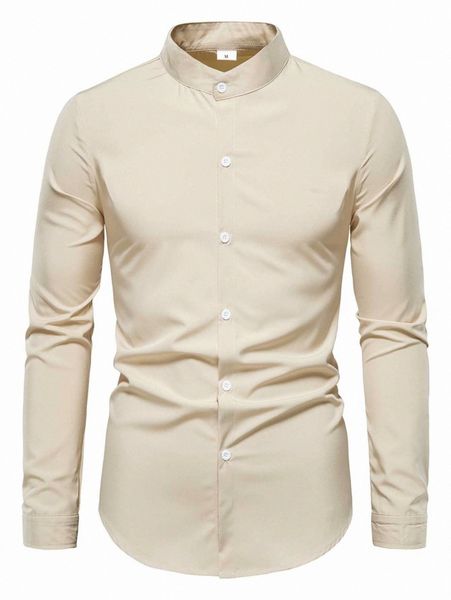 

men mock neck button up shirt e0mx#, White;black