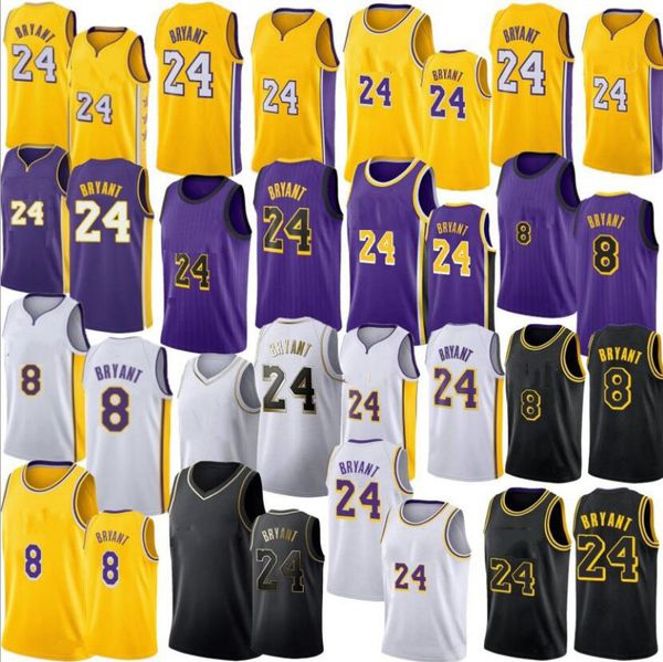 

men los angeles lakers#black mamba bryant key players basketball jersey;swingmen basketball jerseys, Black;red