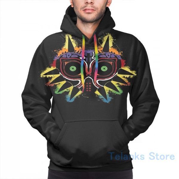 

men's hoodies & sweatshirts mens sweatshirt for women funny majora's splat ~ v. 3d print casual hoodie streatwear, Black