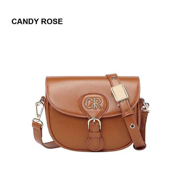

candyrose classic retro saddle shoulder bag all-match crossbody