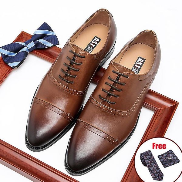 

dress shoes phenkang men genuine wingtip leather oxford arrival in october1, Black