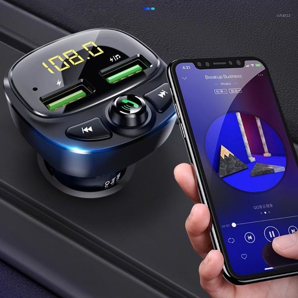 

car mp3 player bluetooth fm transmitter kit hands-3.1a dual usb mp3 car smart player dual usb for 11 x xs xr1