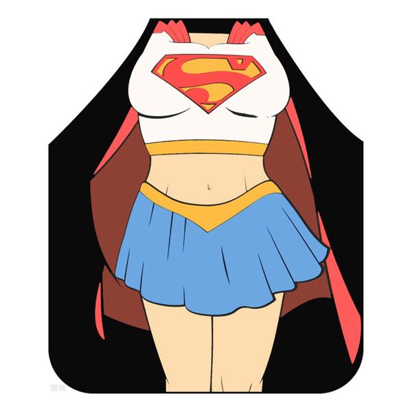 

10 colors aprons kitchen personalized digital printed funny for women man bbq cleaning cooking apron daily home use