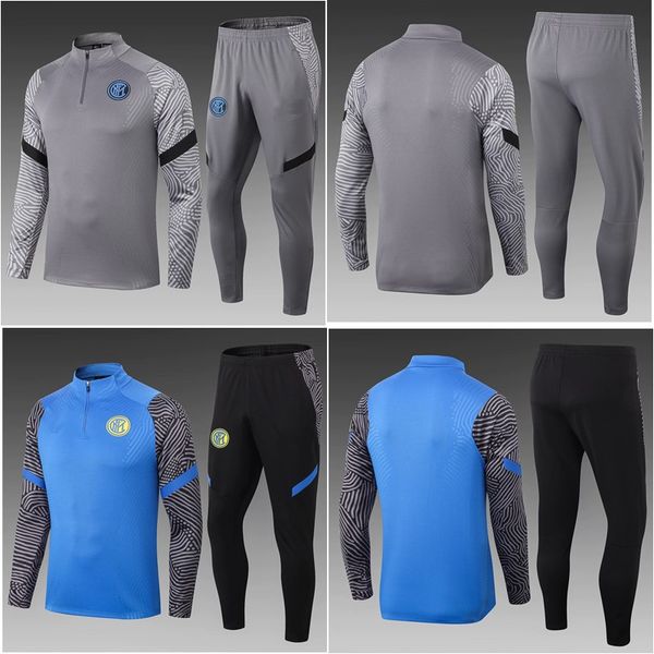 

20 21 inter milan soccer tracksuit lukaku vidal track suits alexis jacket 2020 2021 barella lautaro chandal training suits sports wear, Black;yellow
