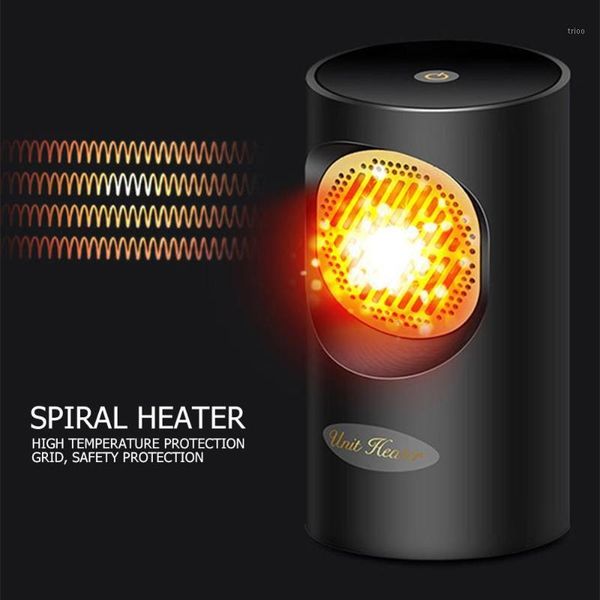 

400w portable mini 2 in 1 heating electric heater deskwarmer machine for car home office room fast heating and cooling fan1
