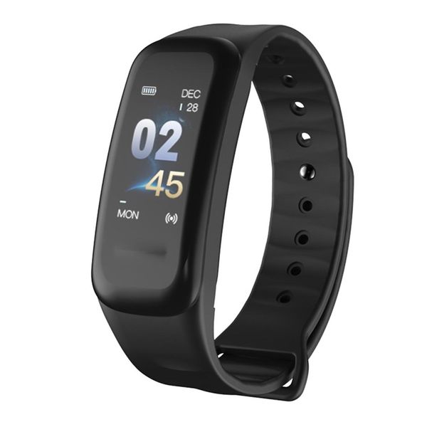 

tlw b1 plus fitness tracker 096 inch color screen bluetooth 40 wristband smart bracelet ip67 waterproof support sports mode heart rate mon