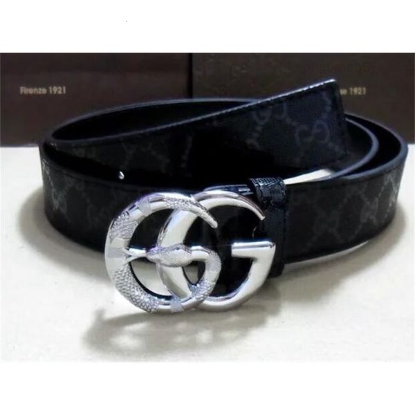 

womens new mens black genuine selling leather business belts pure color snake pattern buckle belt for gift 382, Black;brown