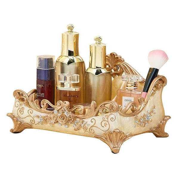

household deskreceiving cosmetics large european skin care finishing box creative dressing table in student dormitory q1201
