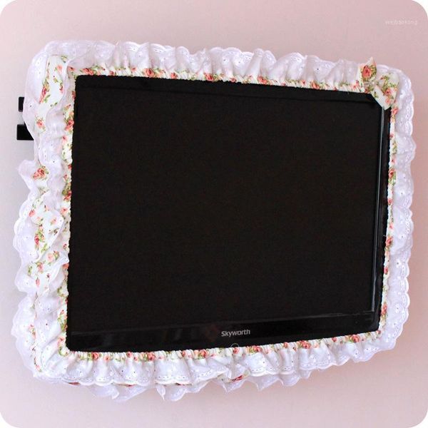 

table cloth tv dust cover fabric frame set do not take fashion creative screen ring 50 32 401