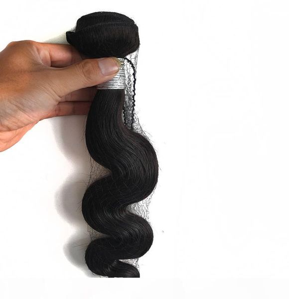 

ale elibess brand hair brazilian body wave human remy weft natural color hair 3pcs lot peruvian hair weave bundles ing, Black