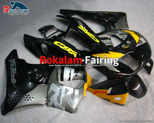 

94 95 for honda cbr900 900 rr 893 1995 black motorcycle fairings body covers cowlings cbr900rr 1994 custom fairings kits