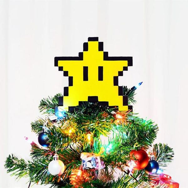 

christmas decorations pixel star tree er 3d shape decorative lightweight exquisite party wedding decoration year 2021