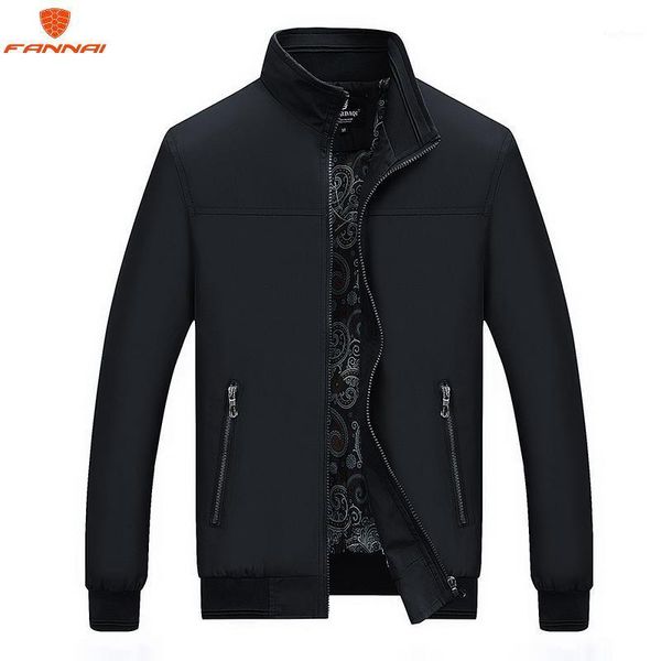 

men's jackets 2021 jacket men casual spring autumn fashion slim fit thin brand coat, Black;brown