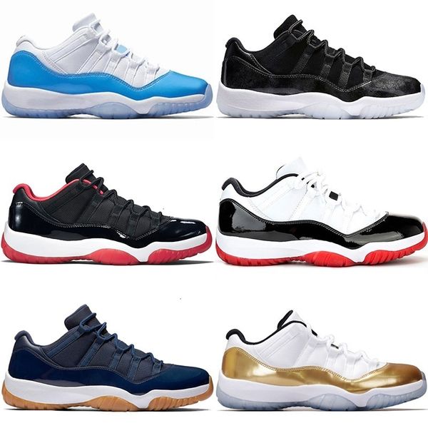 

jumpman 11 men women basketball shoes 11s mens trainers white bred concord unc cap and gown metallic silver ch