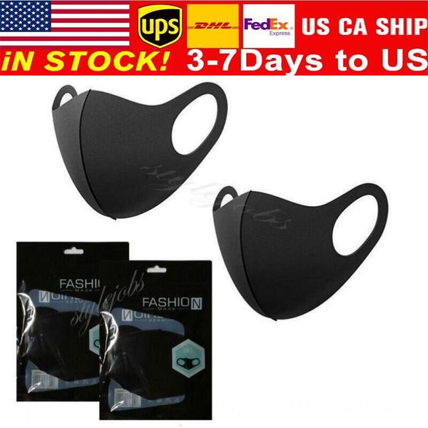 

washable protective face black cotton reusable stock kids anti dust cycling mouth children cloth masks