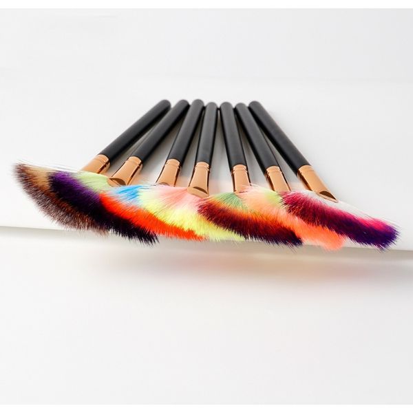 

fld wood ручка 1 шт. лицо кисть 7 цветов лицо пудра для лица макияж кисть fld древесина товары с ценой f wmtlda