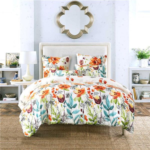 

luxury duvet cover ruffle set king/queen/twin size 3pcs/set 3d print geometrical bedding quilt sheet 200*200