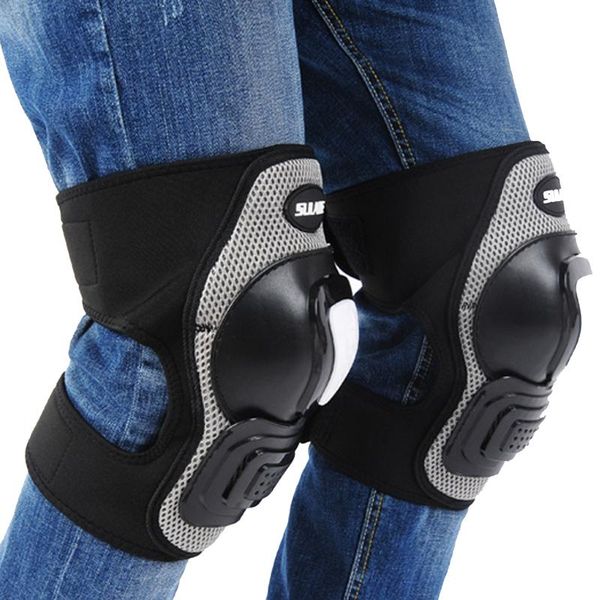 

kneepad protection foot protector motorcycle knee pads anti-fall slider knee protectors for children's roller skating, Black;gray