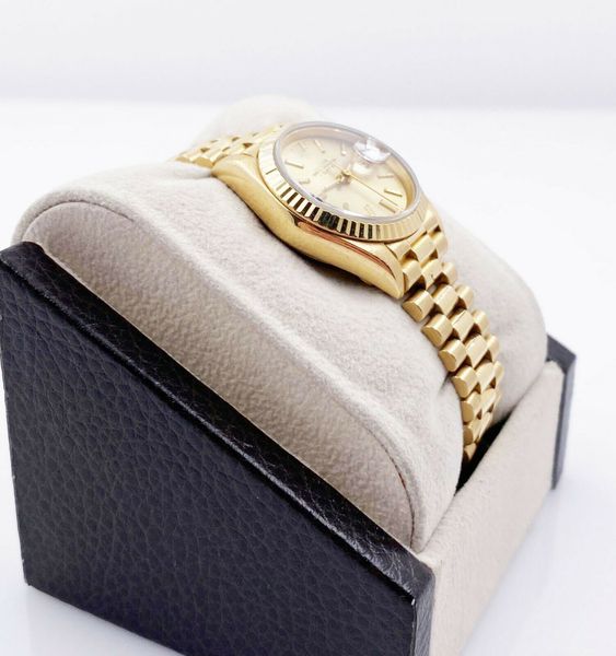 Um original 1 a 1 vendedor quente relógio feminino senhora tamanho 26mm menina relógio de pulso vidro safira 2813 movimento relógios mecânicos automáticos