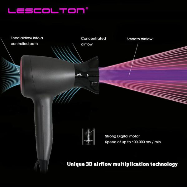 

negative ionic hair dryer 3 in 1 multifunctional styling tools hairdryer hair blow dryer fast straight air styler h wmtqfx