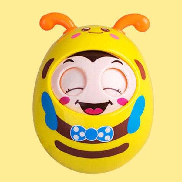 

roly poly baby toys 6 to 12 months developmental, tummy time toys, doll tumbler for infant boy girl gifts