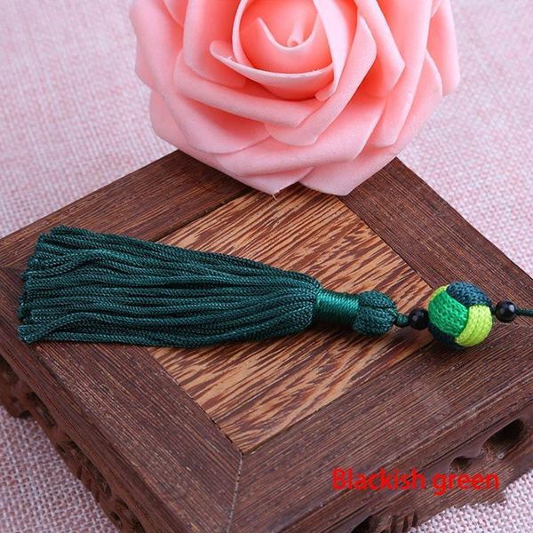 

12pcs lot lucky ball tassels silk fringe bangs flower tassel trim decorative tassels for curtains home decoration accessories h qylhzz
