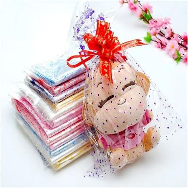 

gift wrap 10pcs plastic bag creative cookie candy bags wedding birthday favors party snack transparent poly1