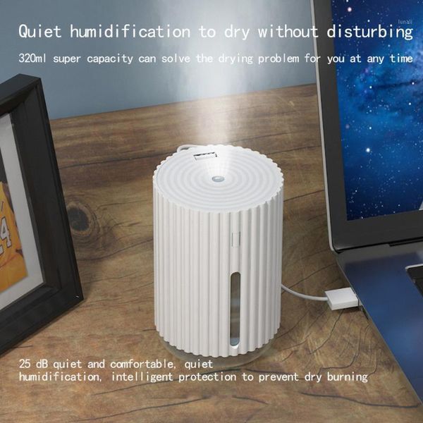 

mini portable ultrasonic air humidifer home bedroom large usb capacity small portable alcohol humidifier for home #z1