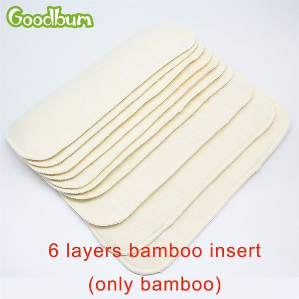 

goodbum 6 layers reusable bamboo fiber diaper insert (only bamboo fiber) 201209