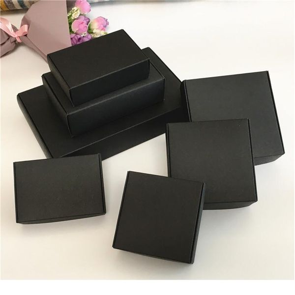 

50pcs new kraft box cute square kraft packaging box wedding party favor supplies handmade soap chocolate candy wedding bbyeyb