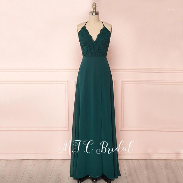 

charming dark green long dress evening lace a line spaghetti strap v neck simple prom gowns 2019 selling women dresses1, White;black