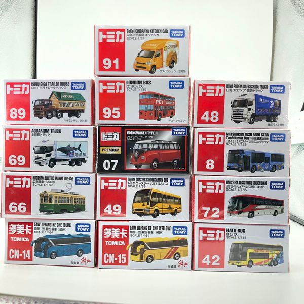 

tomy simulation alloy model collection of school toys for sightseeing bus transport vehicle