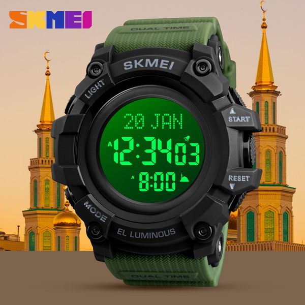 

skmei fashion multifunction mens sport watches men chrono electronic led digital rubber wrist watch watchproof reloj hombre, Slivery;brown