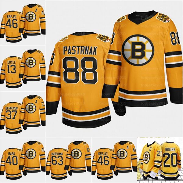 

david pastrnak boston bruins 2021reverse retro jerseys charlie coyle zdeno chara patrice bergeron tuukka raskray bourque brad marchand halak, Black