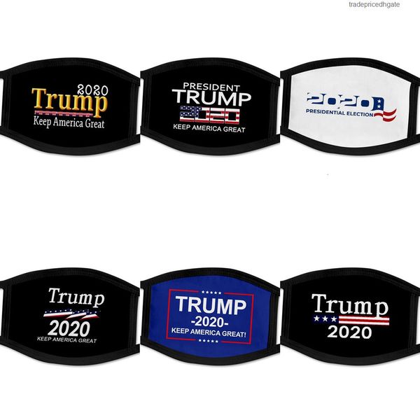 

layer protective breathing valve 6 reusable filter k&95% mask designer trump masks mascherine fashion face shield sh #70