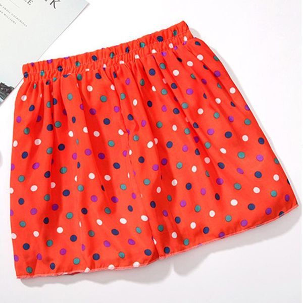 

manboder women fashion spring shorts dot printed casual waist ladies loose korean short pants shorts #37%1, White;black