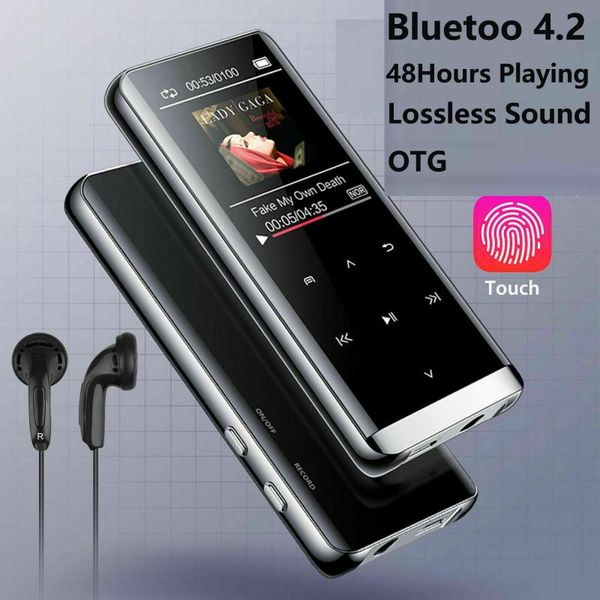 

bluetooth touch screen oled mp3 player sport lossless sound hifi music player