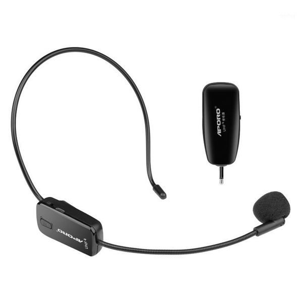 

uhf wireless microphones black portable karaoke microphone for speaker headset microphone with 6.35 mm adapter1