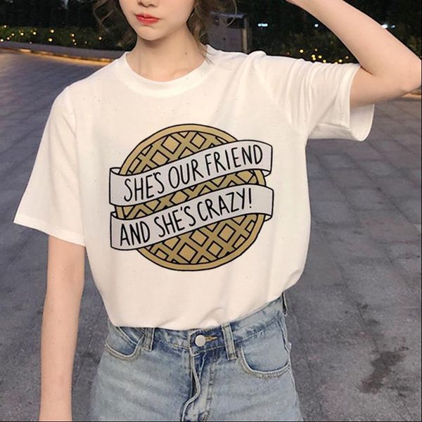 

funny stranger things women eleven t shirt movie femme t shirt fashion hip hop ulzzang short sleeve female harajuku tshirt, White