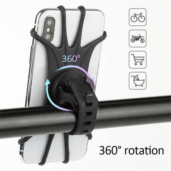 

mobile phone silicone bracket, iphone 11, samsung and xiaomi, universal bicycle handle bracket