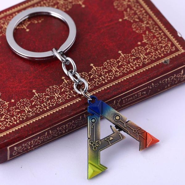 

keychains hsic jewelry ark survival evolved key holders keyrings porte clef marque llaveros for men, Silver