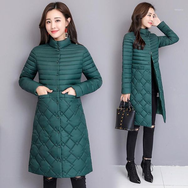 

2020 parkas female women winter coat thickening cotton jacket parkas for women winter long thick warm cotton outwear1, Tan;black