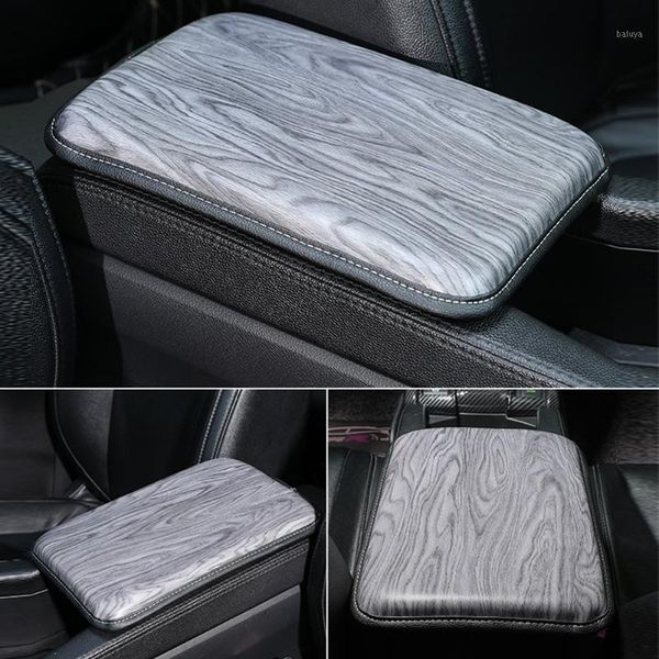 

other interior accessories mat styling anti scratch center box wood grainy console car armrest pad pu leather wear resistant covers vehicle1