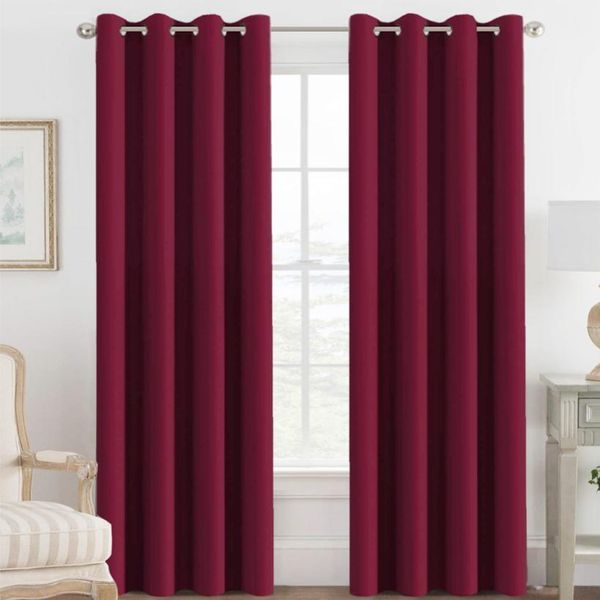 

qczx blackout серые занавески для спальни теплоизолированные шторы 63 дюйма длина blackout занавес панель для гостиной d30 wmtgmi