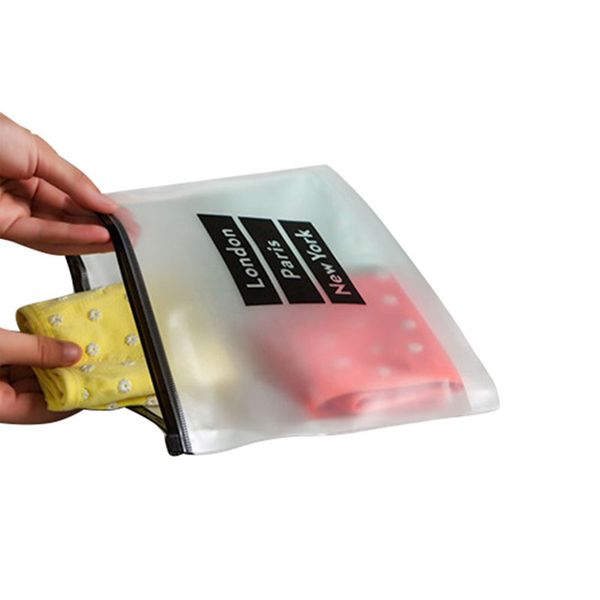 

organizador de maquiagem creative pvc bag transparent waterproof clear zipper sundries for travel makeup toiletry storage bag