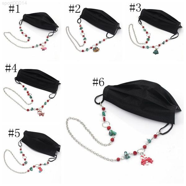 

face mask lanyard extension anti-loss chain christmas glasses convenient safety rest ear holder rope hanging string sea shipping dhb2642