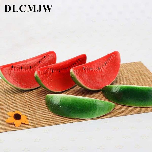 

party decoration artificial fruits plastic fake fruit kitchen table diy home simulation watermelon