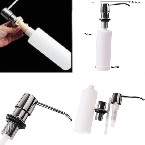 

soap dispenser kitchen detergent bottle washing basin water tank special purpose creative cleaner tool factory direct selling 5hp p1